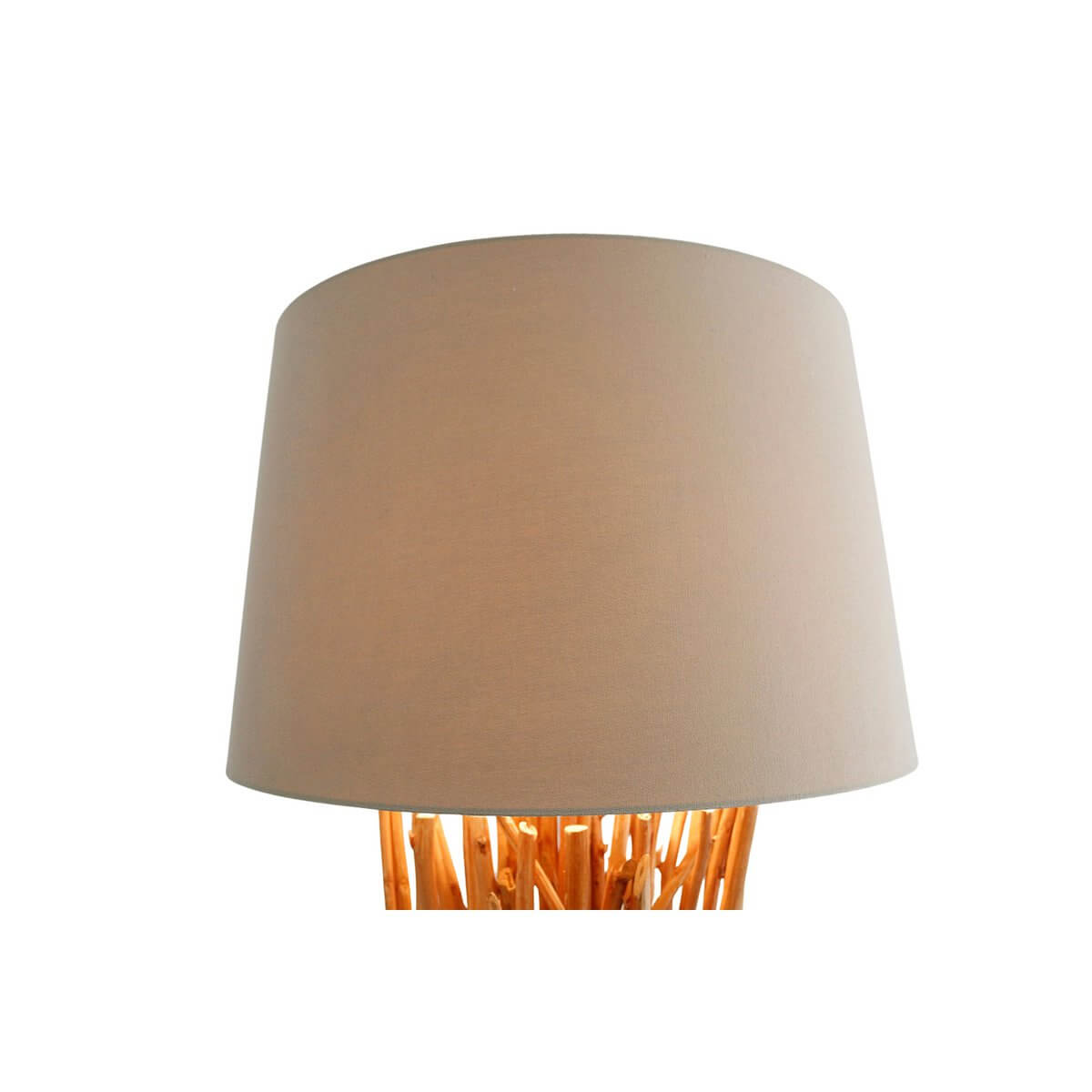 Stehleuchte Treibholz Natur/Weiß 175 cm - SalesFever