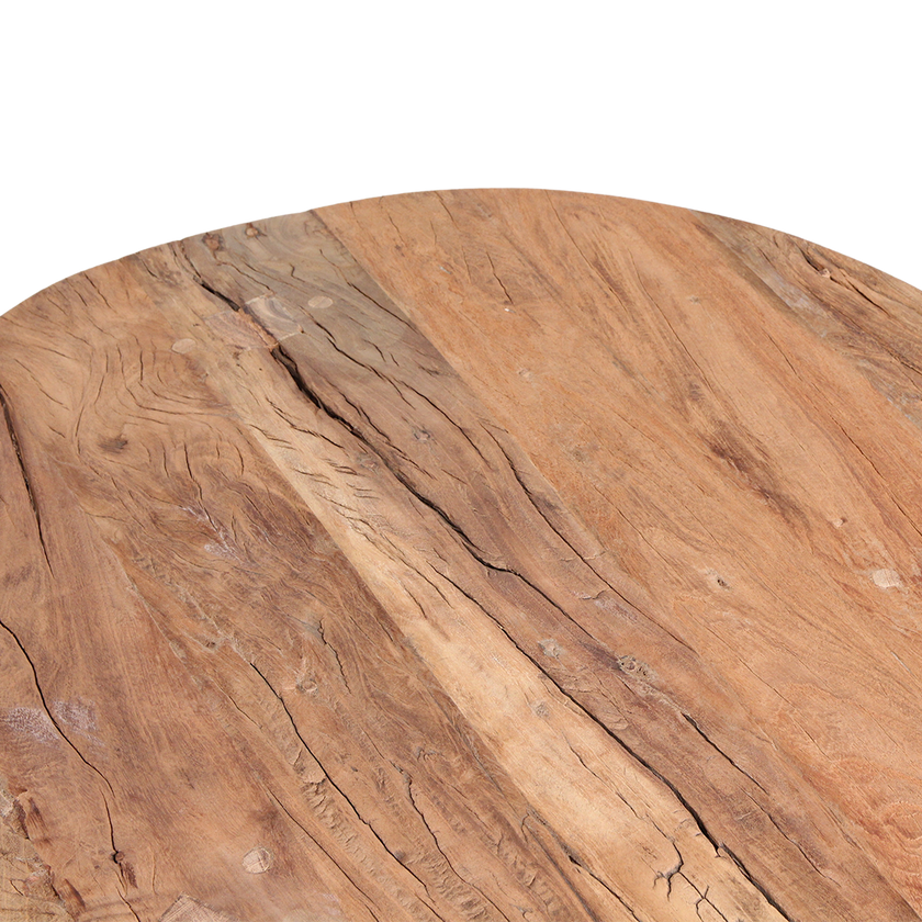 Farmwood salontafel rond