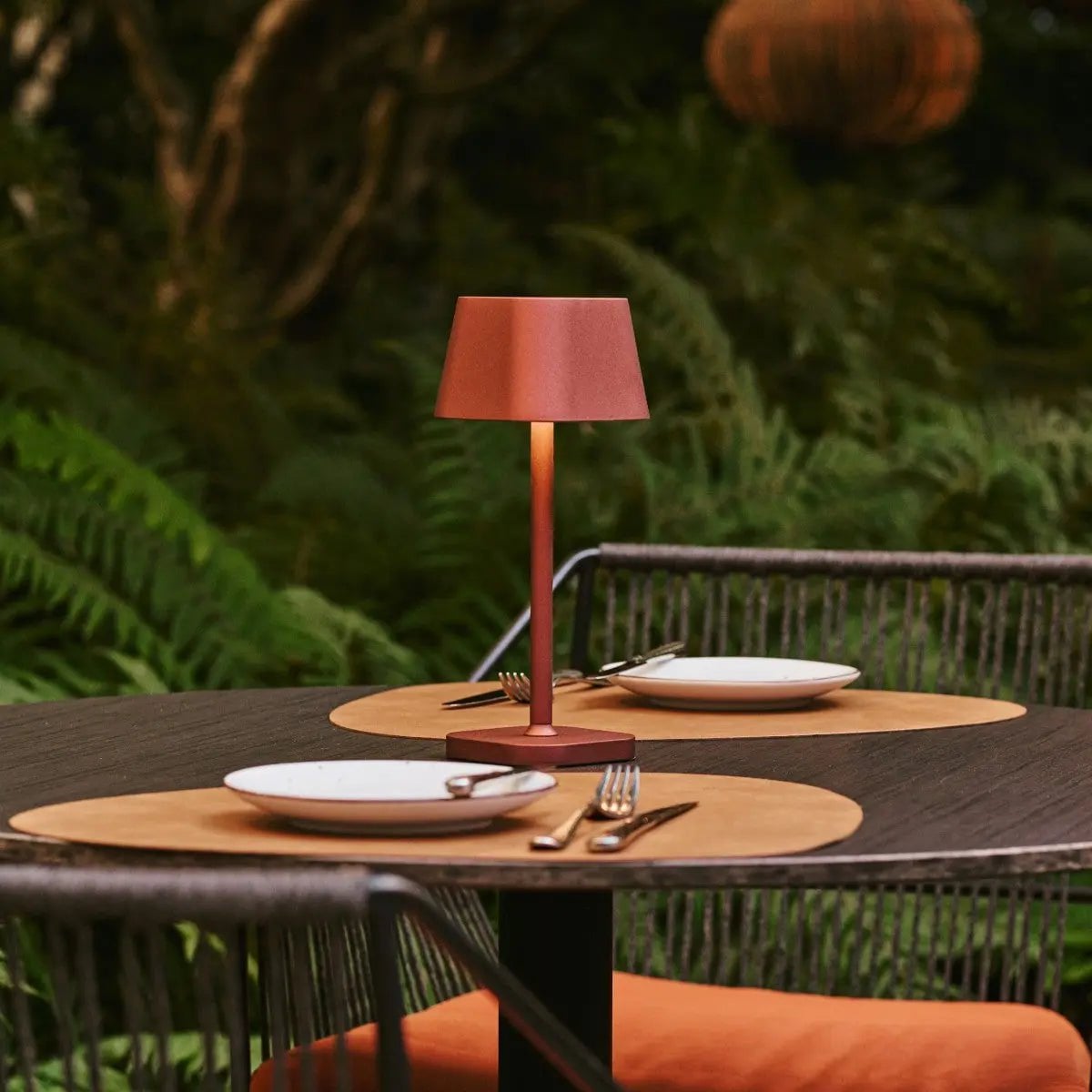 Ava Bronzen Oplaadbare Tafellamp | Stijlvol, draadloos en dimbaar