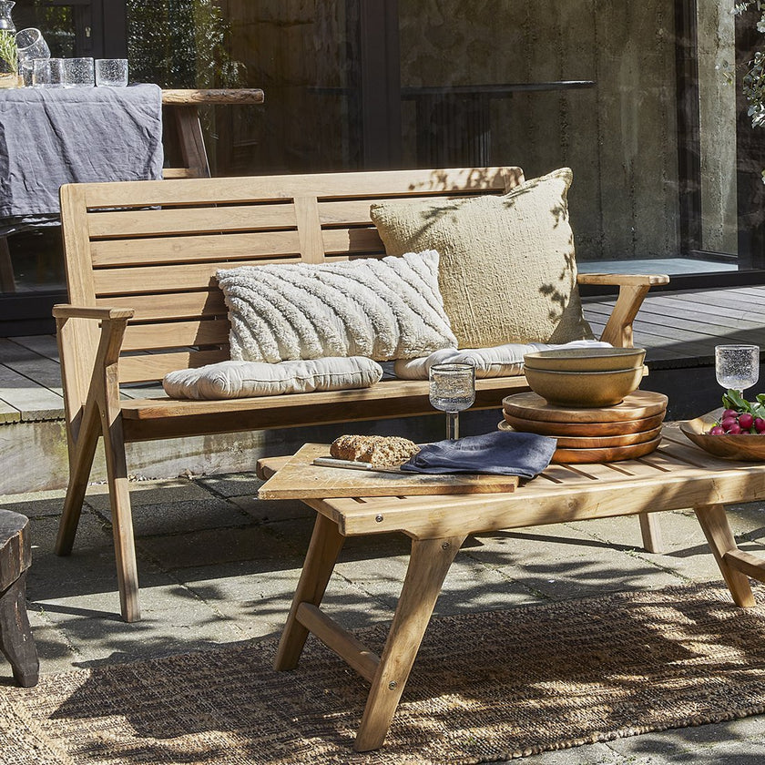 Odin teakhouten tuinbank