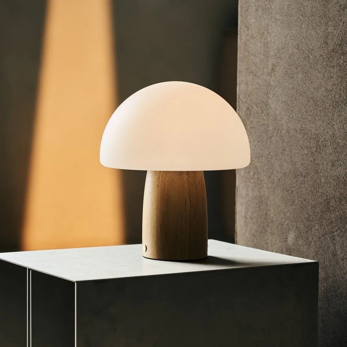 Mia Lichtbruine Stijlvolle Draadloze Tafellamp | Elegant, dimbaar en functioneel