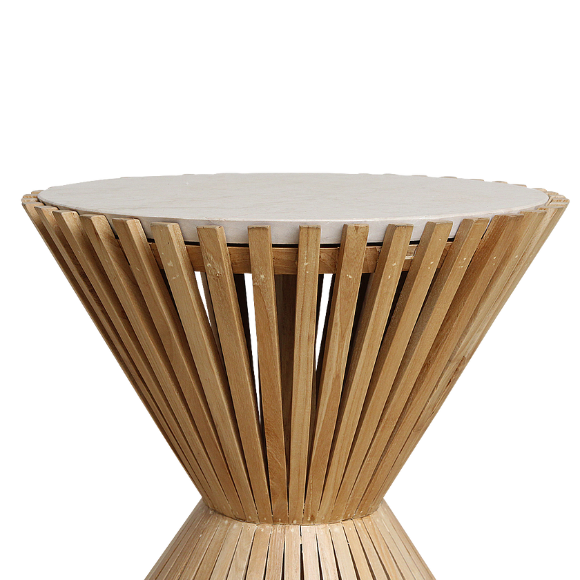 Infinity bijzettafel Hourglass