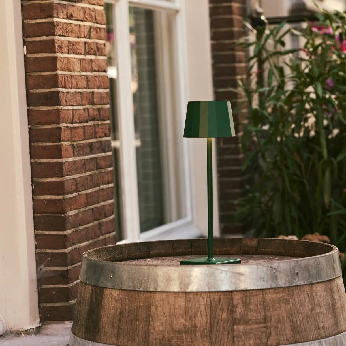 William Pine Green oplaadbare tafellamp | USB-C, dimbaar, batterijduur van 120 uur