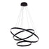 Hanglamp Neo Black | 3-Ring 40+60+80cm