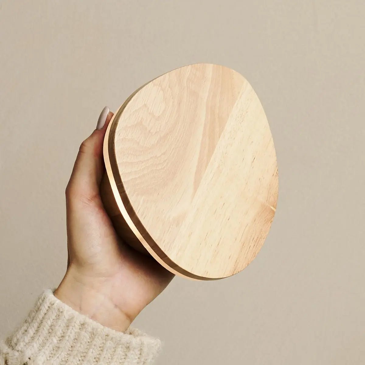 Lulu Lichtbruine draadloze oplaadbare wandlamp | Dimbare lamp en 3 lichtmodi