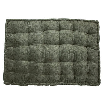 Fluwelen Palletkussen Violetta donker bos 120x80