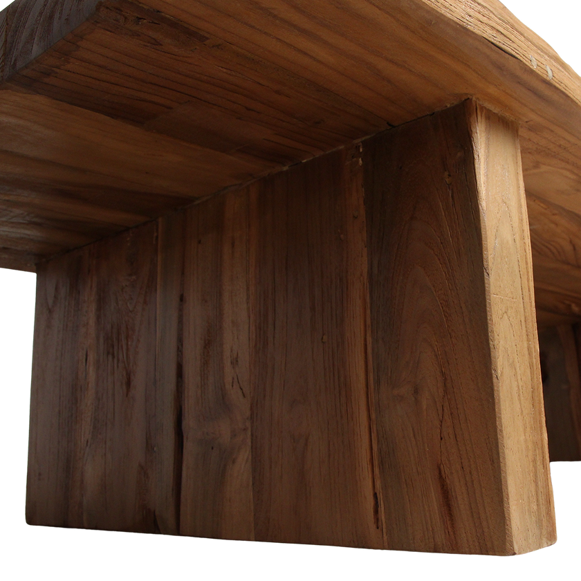 Teakhouten salontafel