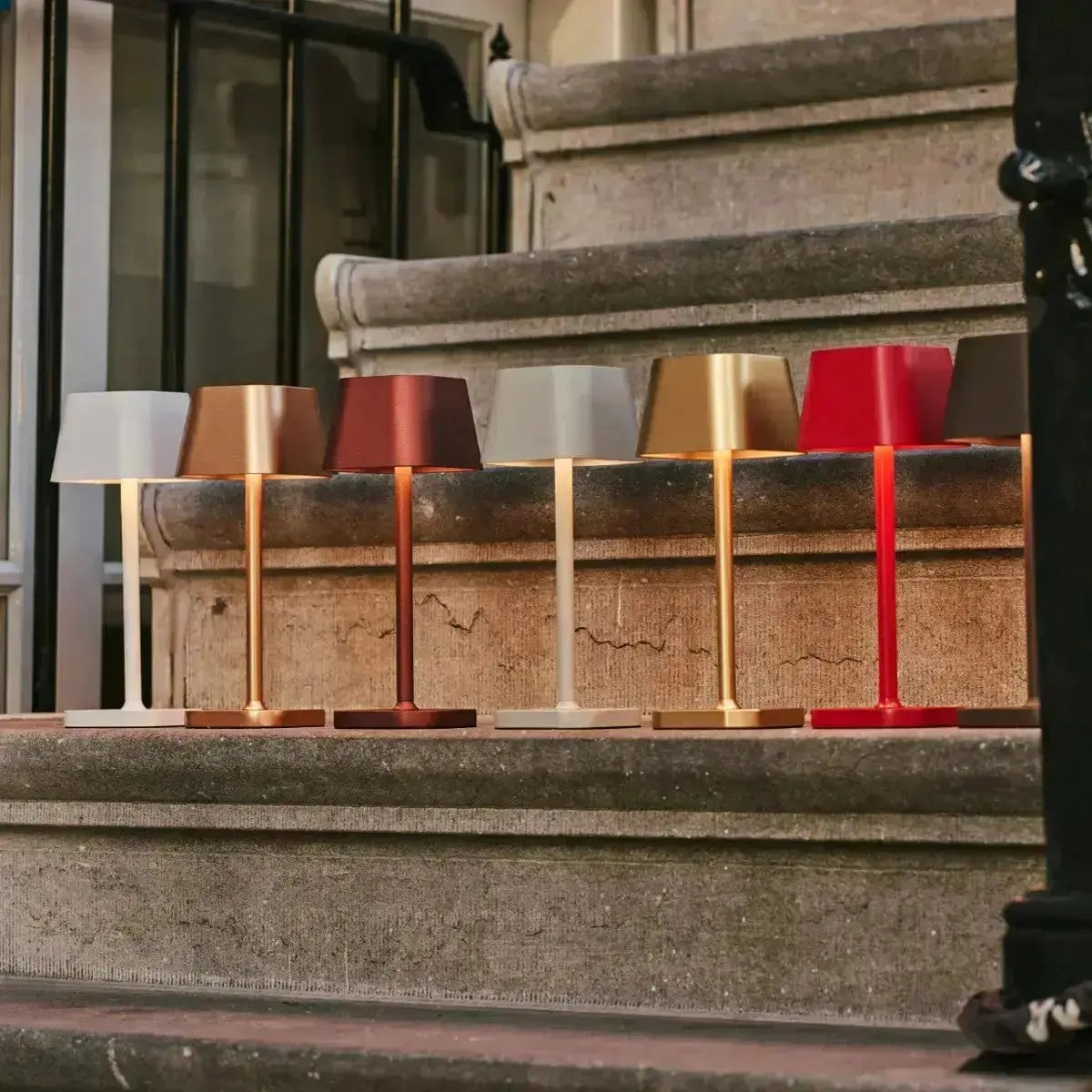 Ava Mokka Bruin Oplaadbare Tafellamp | Draadloos en dimbaar