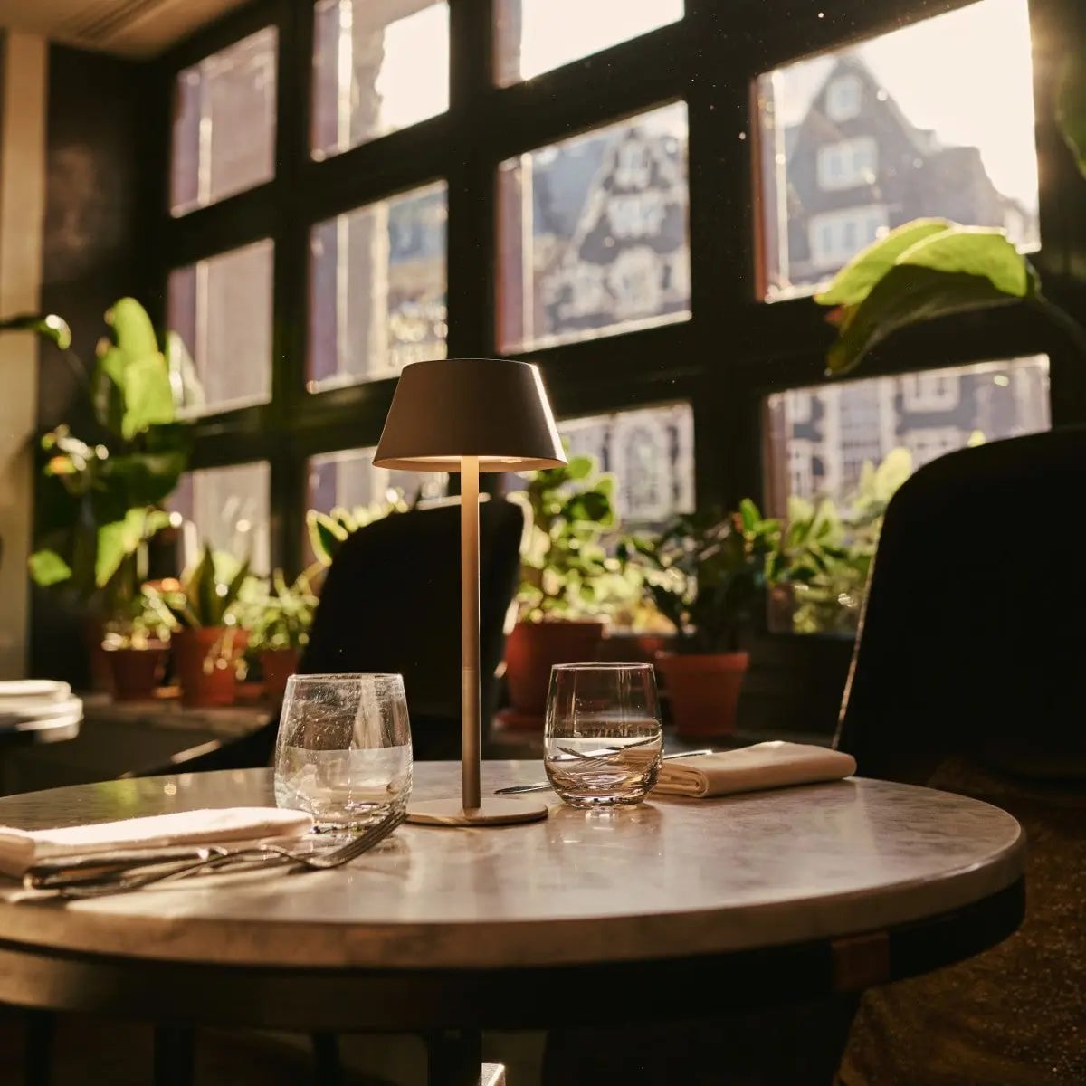 Milou Koala Bruin Tafellamp zonder Kabel | Modern, design en 3 lichtmodi