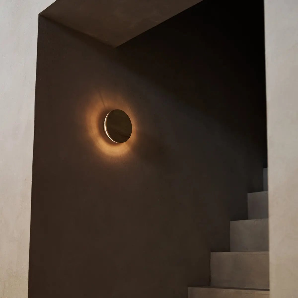 Lou Lichtbruine Draadloze Wandlamp | Oplaadbare en dimbare aanraakbediening