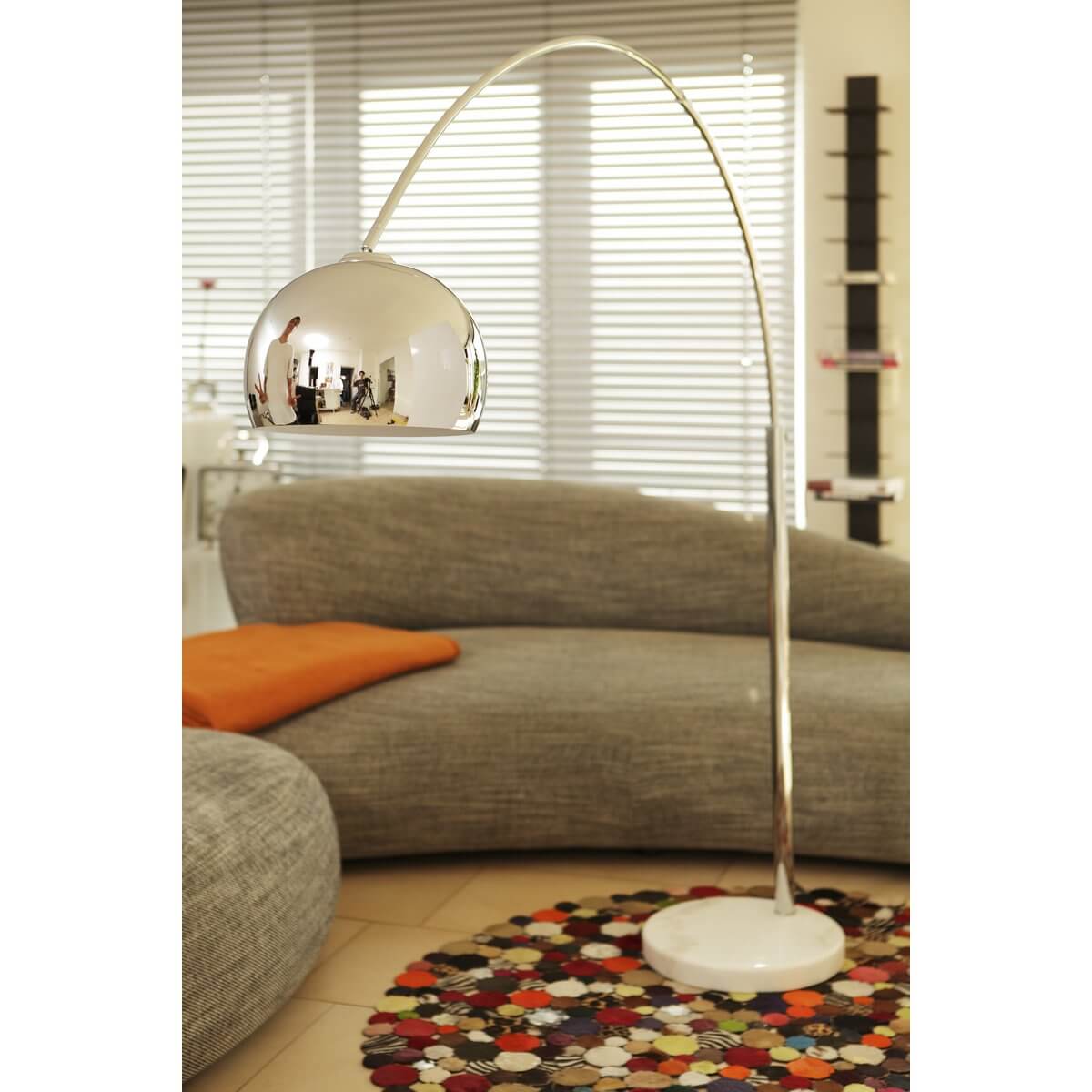 Arc lamp 208 cm chrome - SalesFever