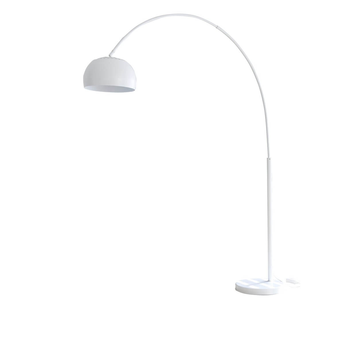 Arc lamp 195 cm white - SalesFever