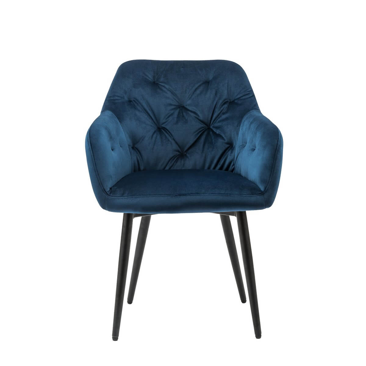 Armchair blue velvet - SalesFever