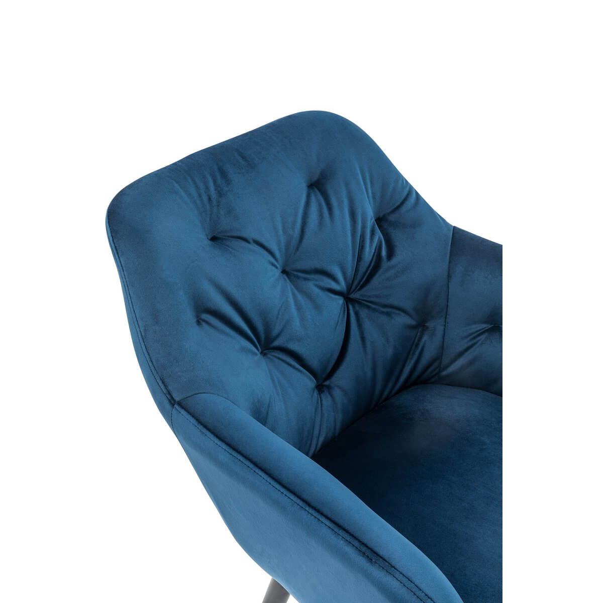 Armchair blue velvet - SalesFever