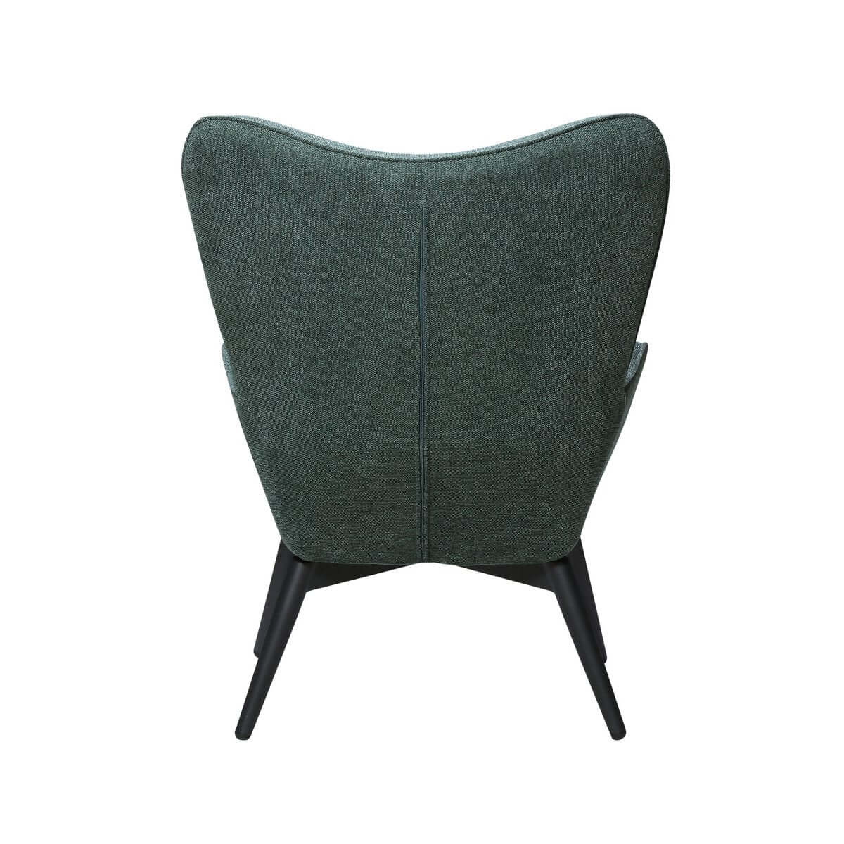 Armchair fir green textured fabric - SalesFever