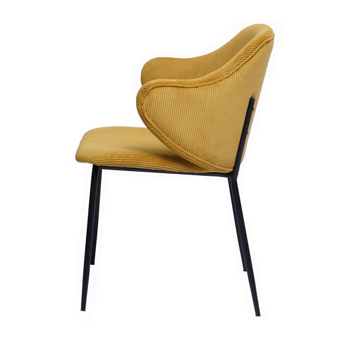 Set of 2 armchairs in gold - SalesFever