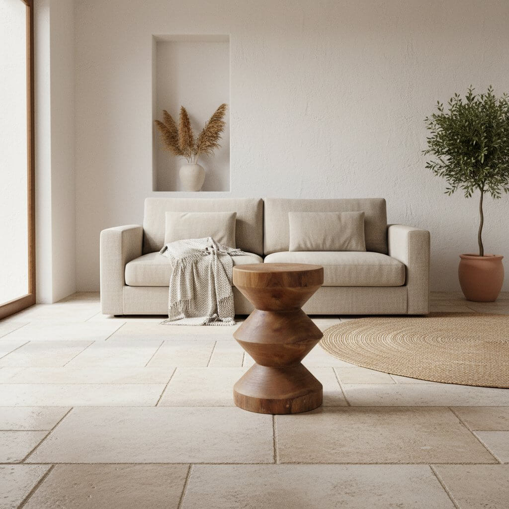 Forma bijzettafel Rizo naturel - Raw Materials