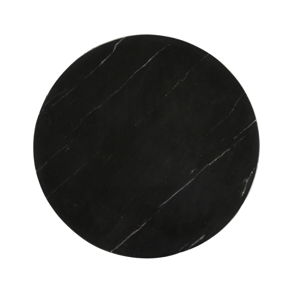 Langkawi bijzettafel marmer zwart - 40x40x50 cm - Raw Materials