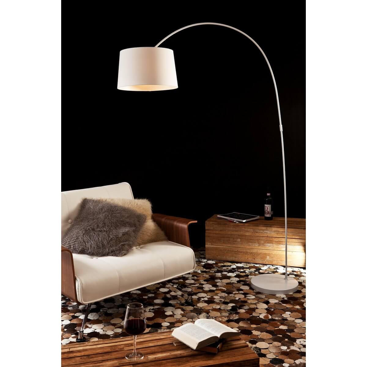 Arc lamp 205 cm white - SalesFever