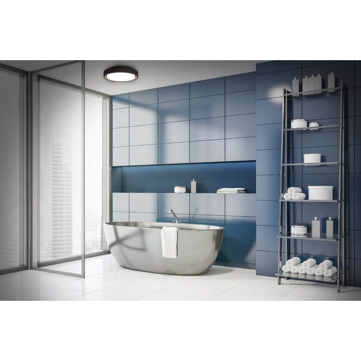 Buiten Wandlamp Metaal en Kunststof – Strak Design Diepe Lichtwerking