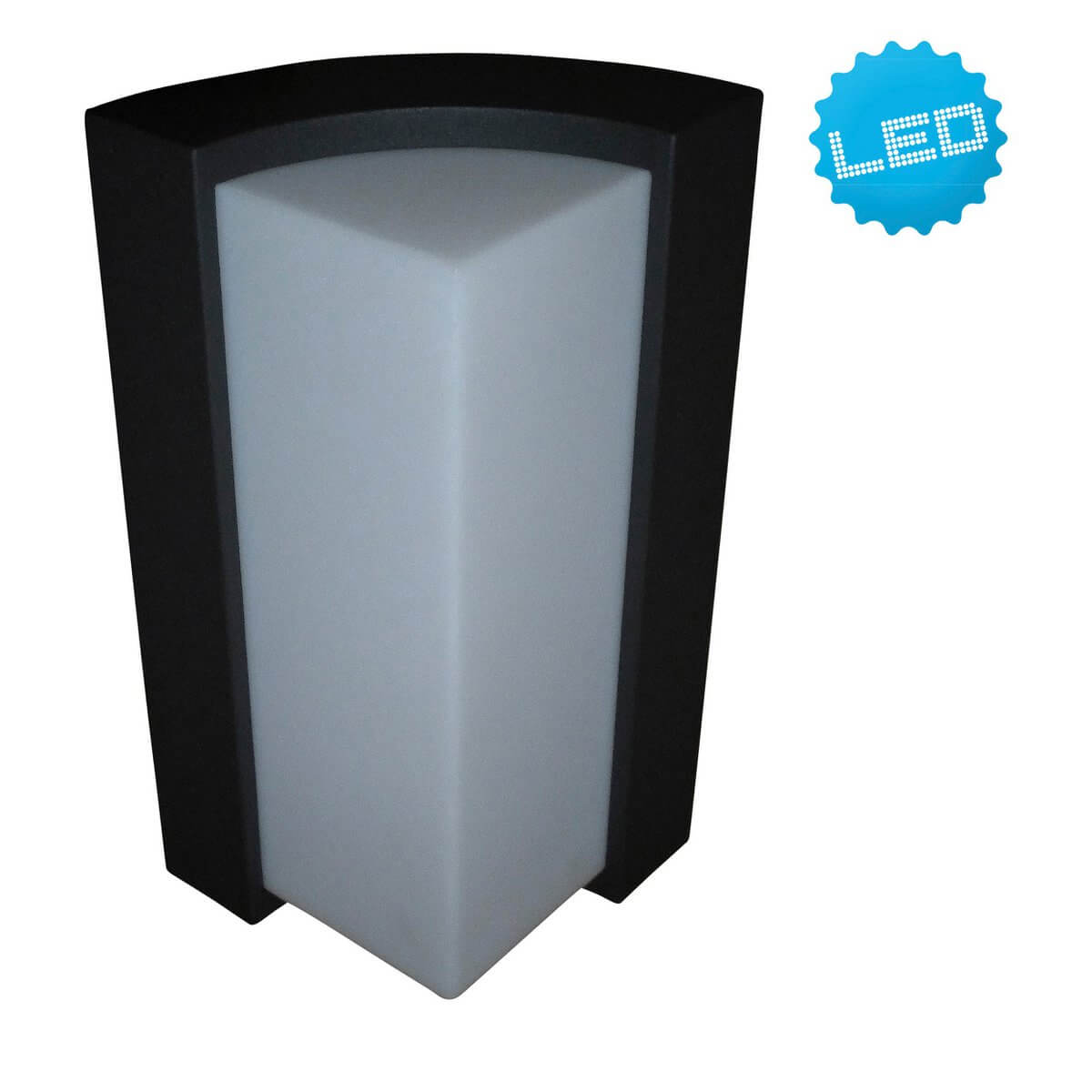 Buitenwandlamp Antraciet Metaal-Kunststof – Modern En Compact