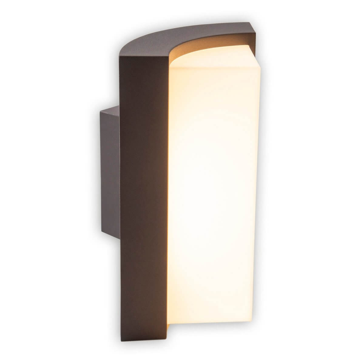 Buitenwandlamp Antraciet Metaal-Kunststof – Modern En Compact