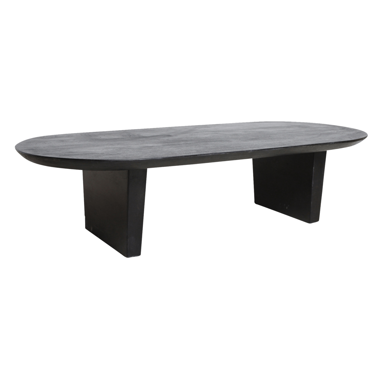 Bullnose salontafel zwart