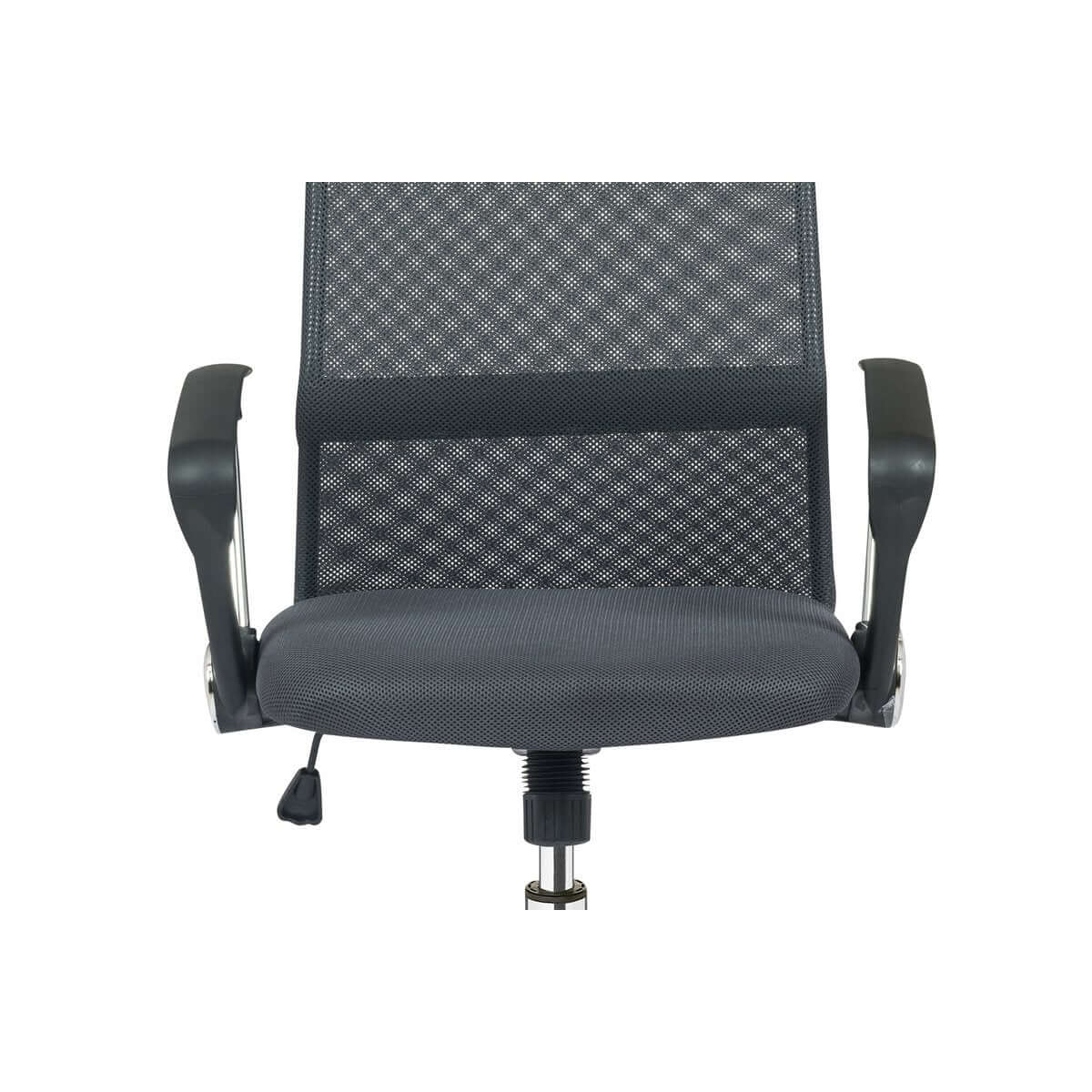 Office chair gray with mesh - SalesFever
