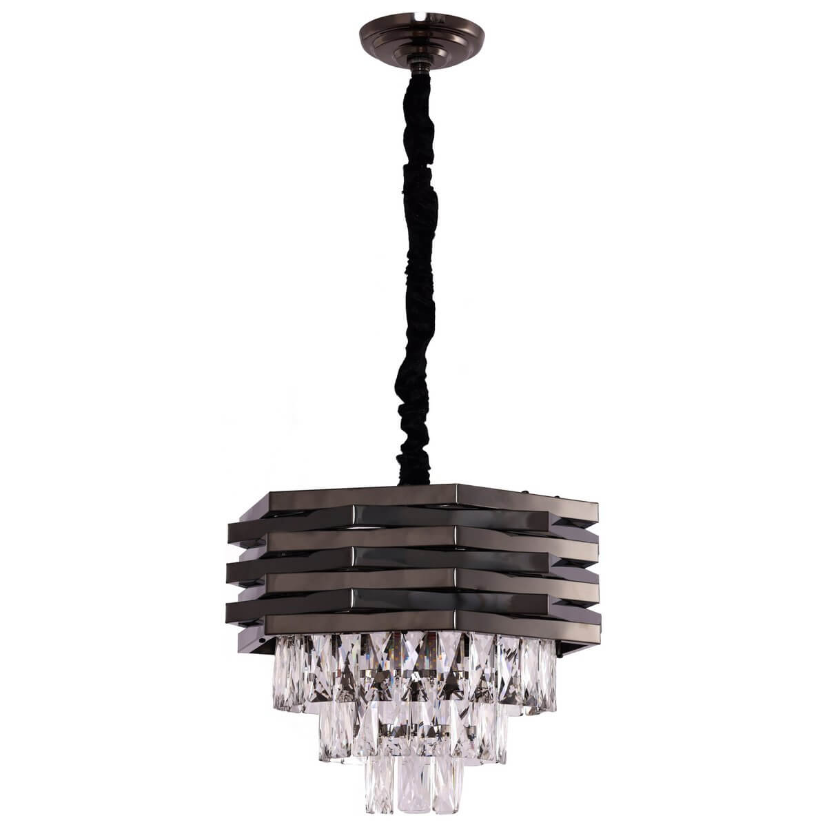 Hanglamp Crystal Black | 40cm - Luxury Living B.V.
