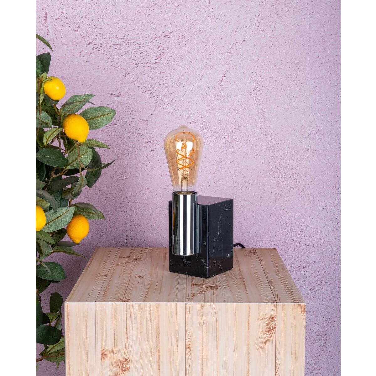 Dilly led filamentlamp amber E27 - dimbaar - set van 3