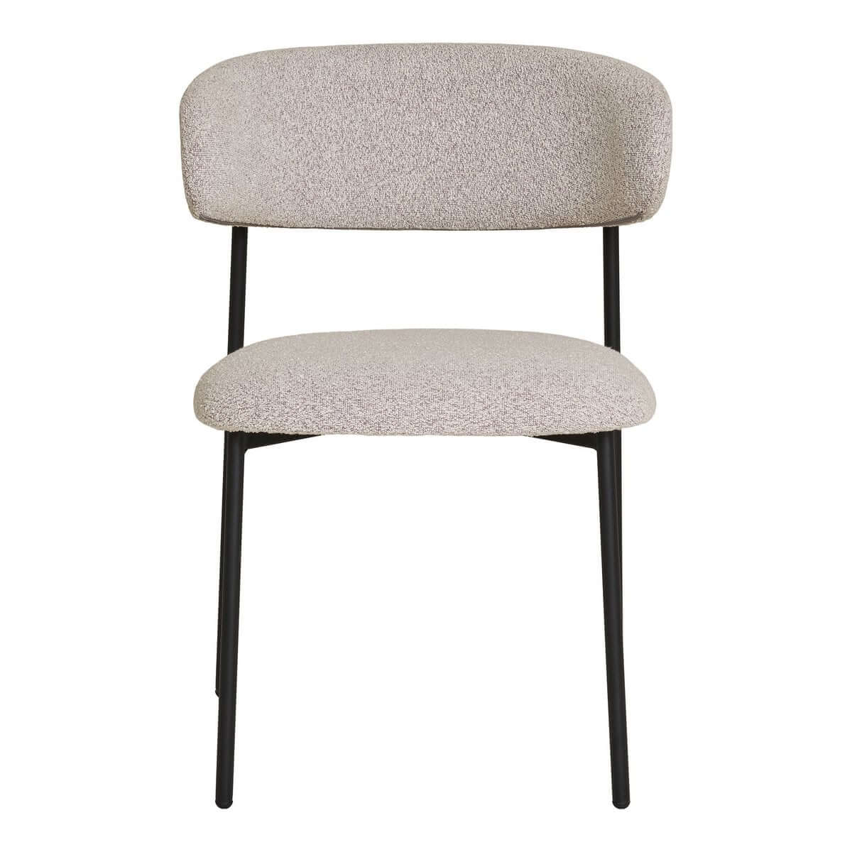 Mira Dining Chair - Sand, 59x55x79.5cm - Set of 2 - House Nordic ApS