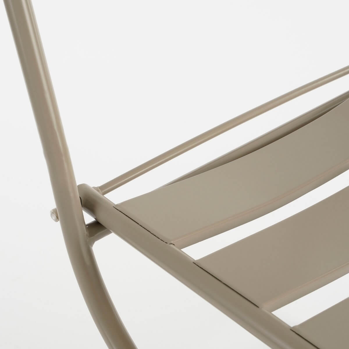 Evita bistroset metaal bruin - inklapbaar - set van 3