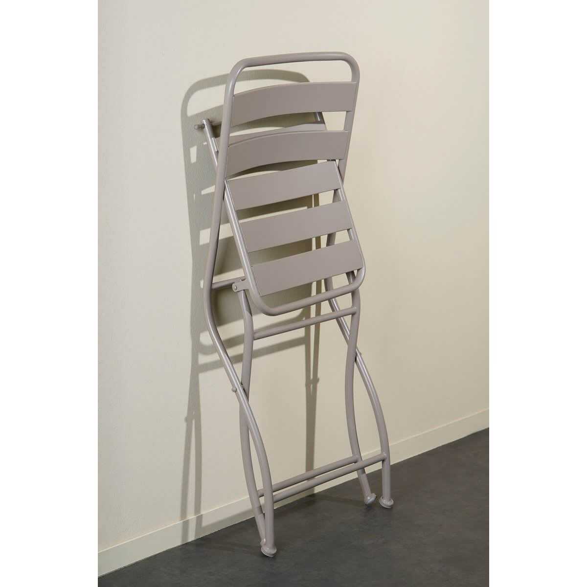 Evita bistroset metaal bruin - inklapbaar - set van 3