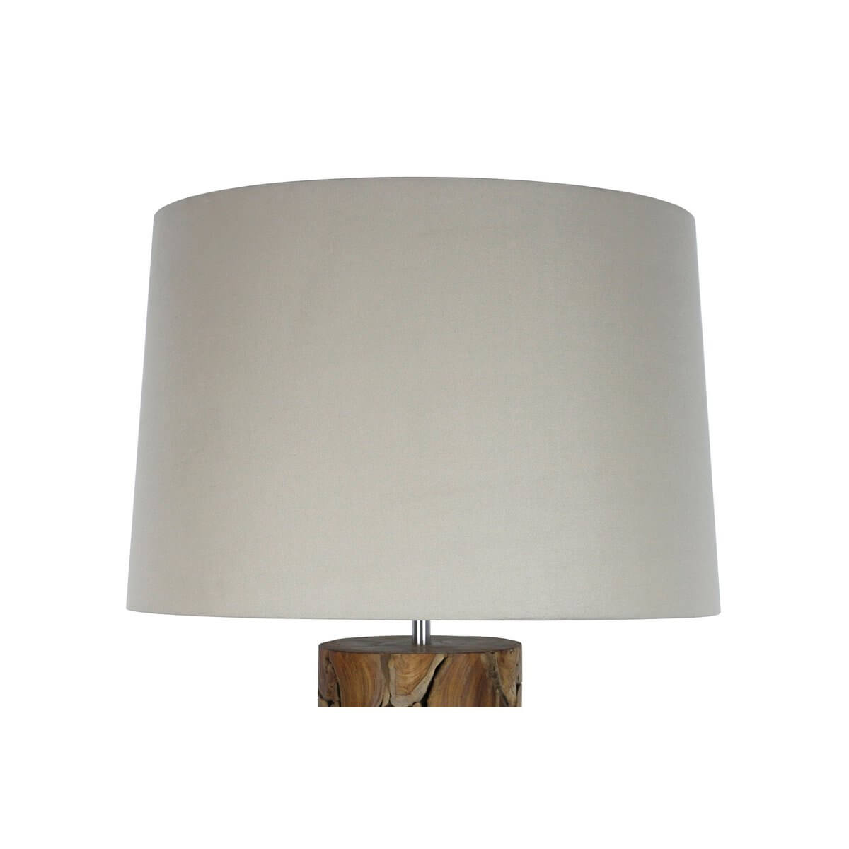 Floor lamp driftwood natural/white 170 cm - SalesFever