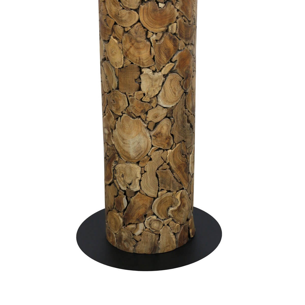 Floor lamp driftwood natural/white 170 cm - SalesFever