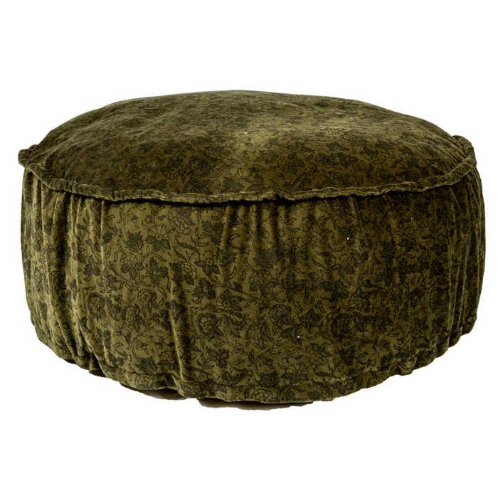 Fluwelen vloerkussen Sonia mos 65x25 - MrsBLOOM - Casanovio