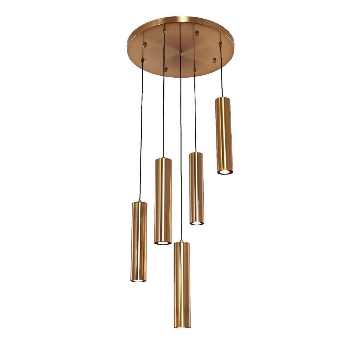 Hanglamp Cilinder 5 | Gold - Luxury Living B.V. - Casanovio