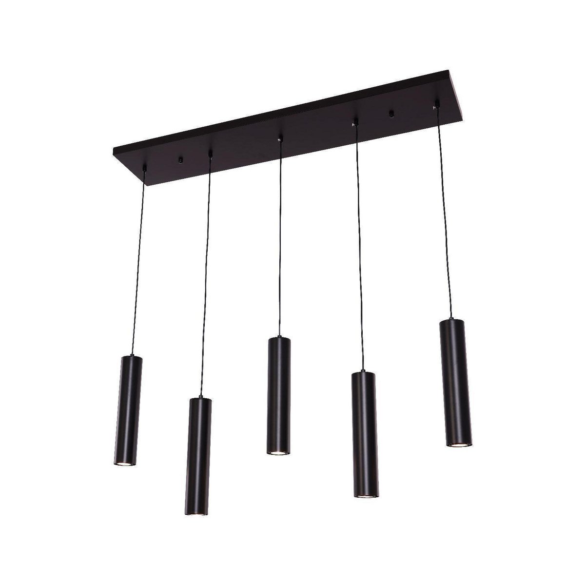 Hanglamp Cilinder Eettafel 5 | Black - Luxury Living B.V. - Casanovio