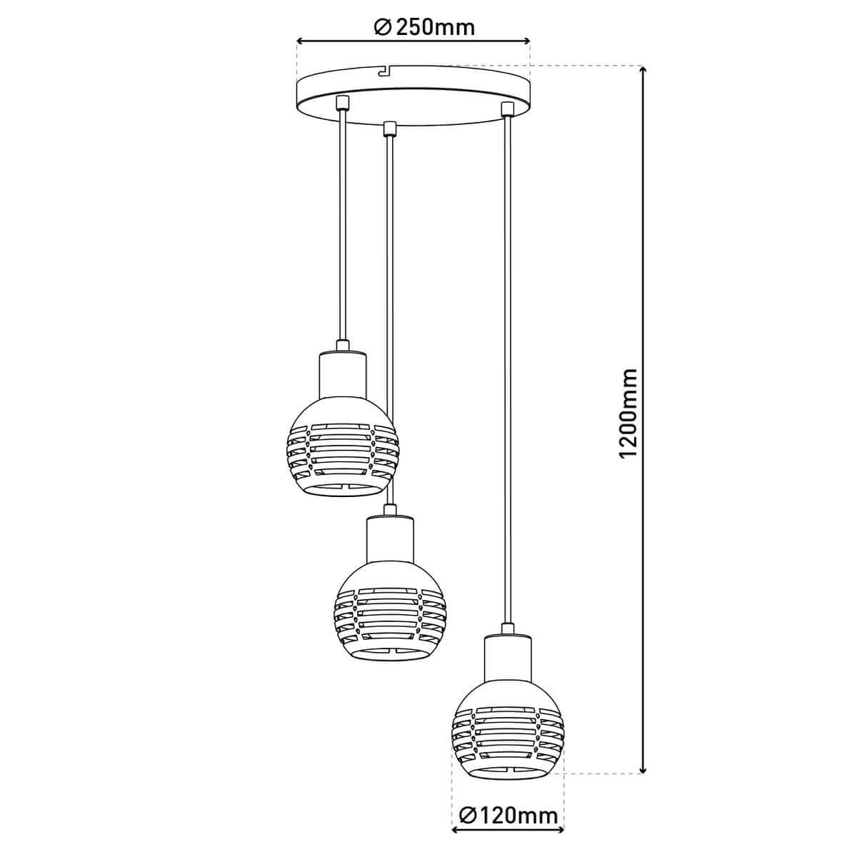 Hanglamp Metaal Zwart Met Goud Binnenzijde – Modern & Verfijnd