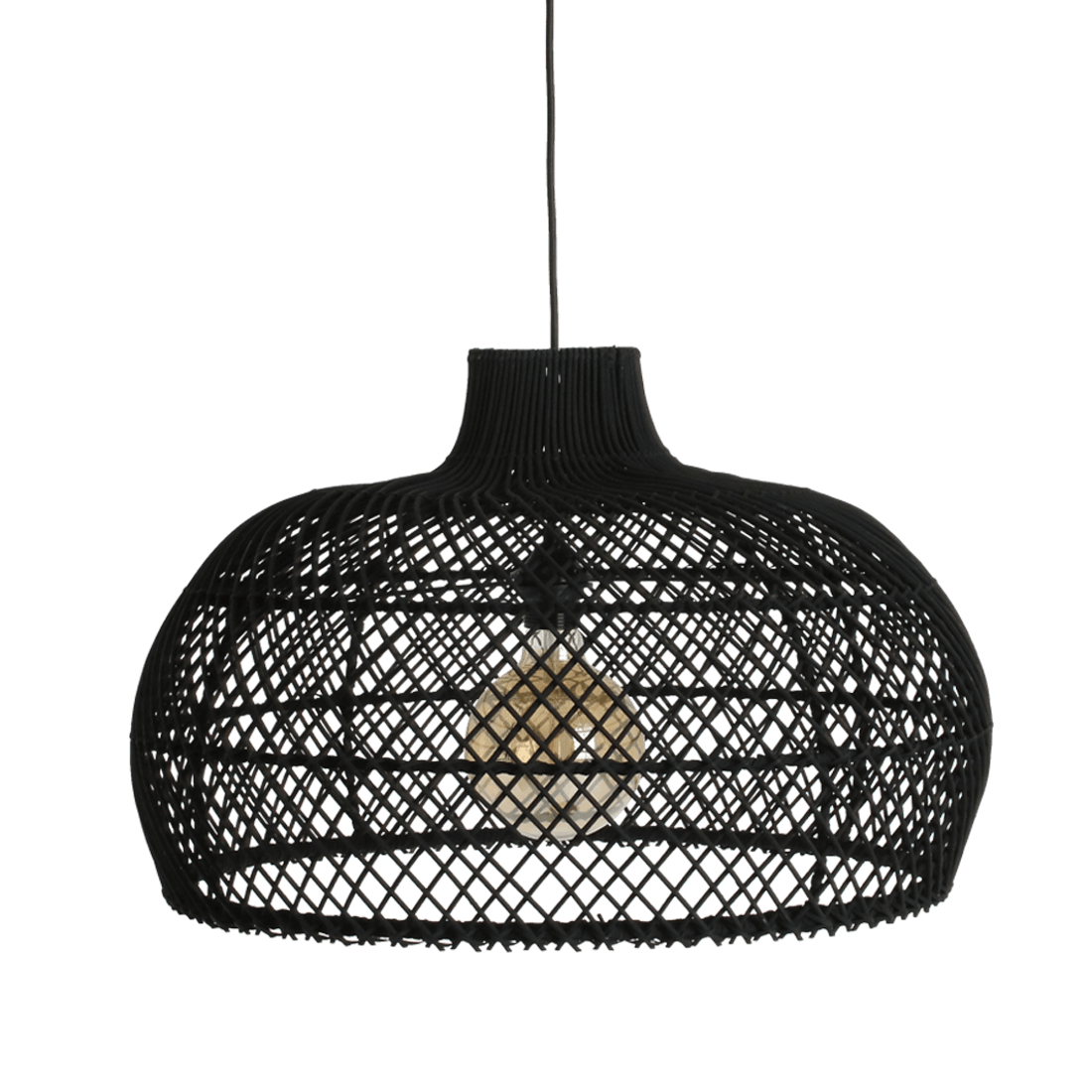 Maze hanging lamp Black Large - Raw Materials