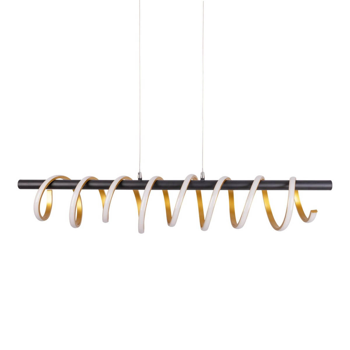 Hanglamp Zwart Goud Wit – Modern Design Met Geïntegreerde LED