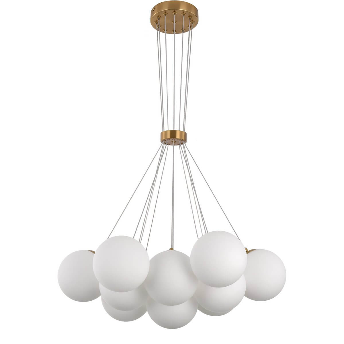 Hanging lamp Jenna White Gold 13-Light - Luxury Living B.V.