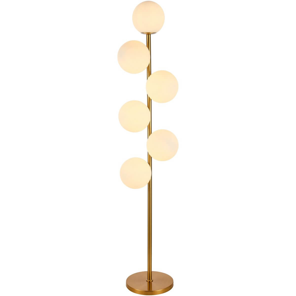 Floor lamp Jenna White Gold - Luxury Living B.V.