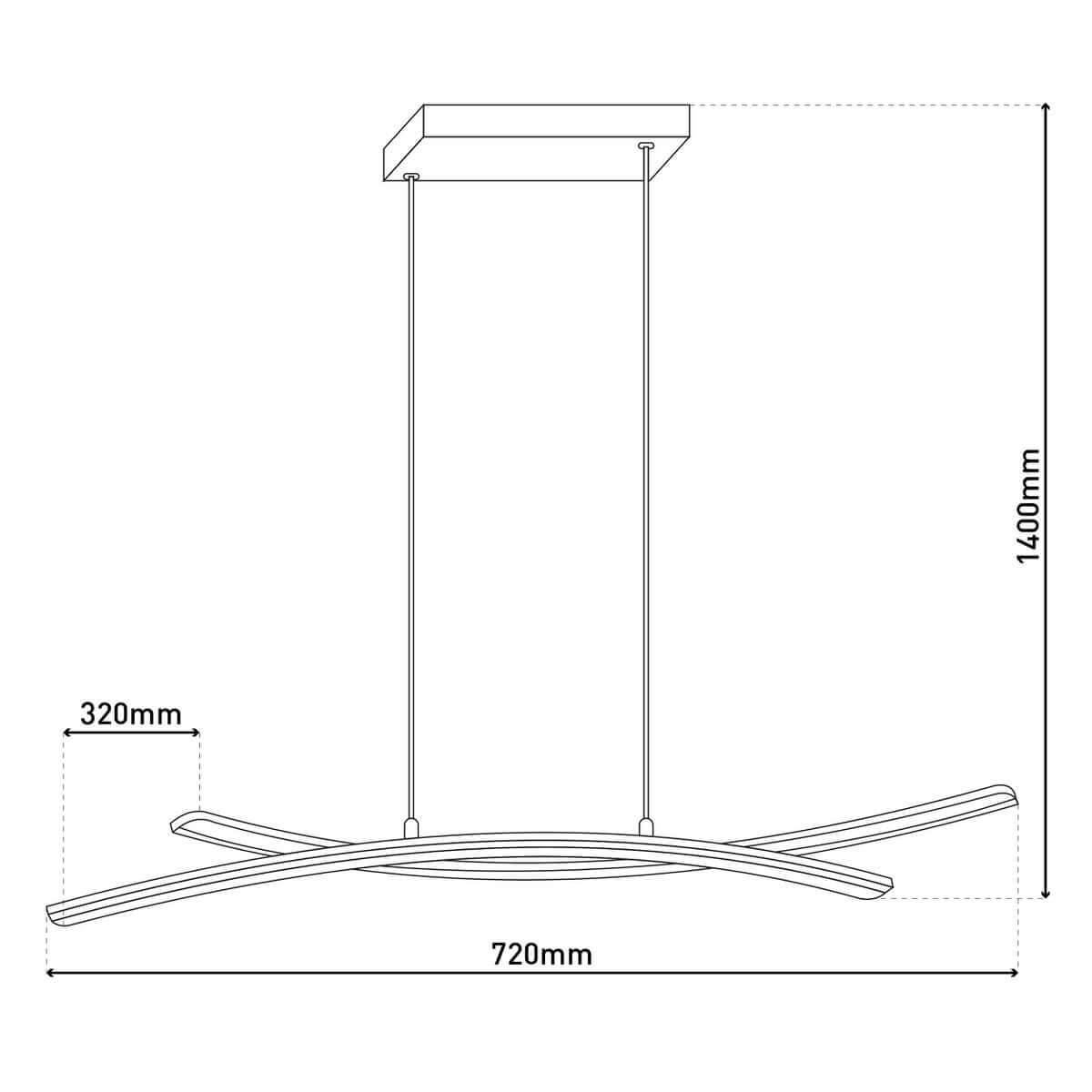 LED Hanglamp Metaal Zwart - Modern Cirkelontwerp Minimalistisch