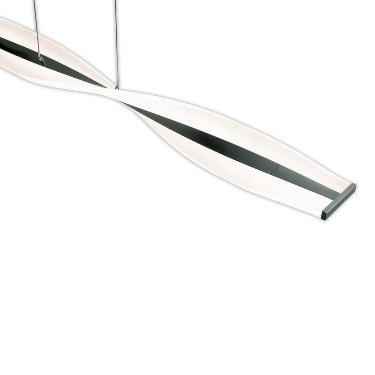 LED Hanglamp Zilver Metaal - Modern Subtiel Verlichting