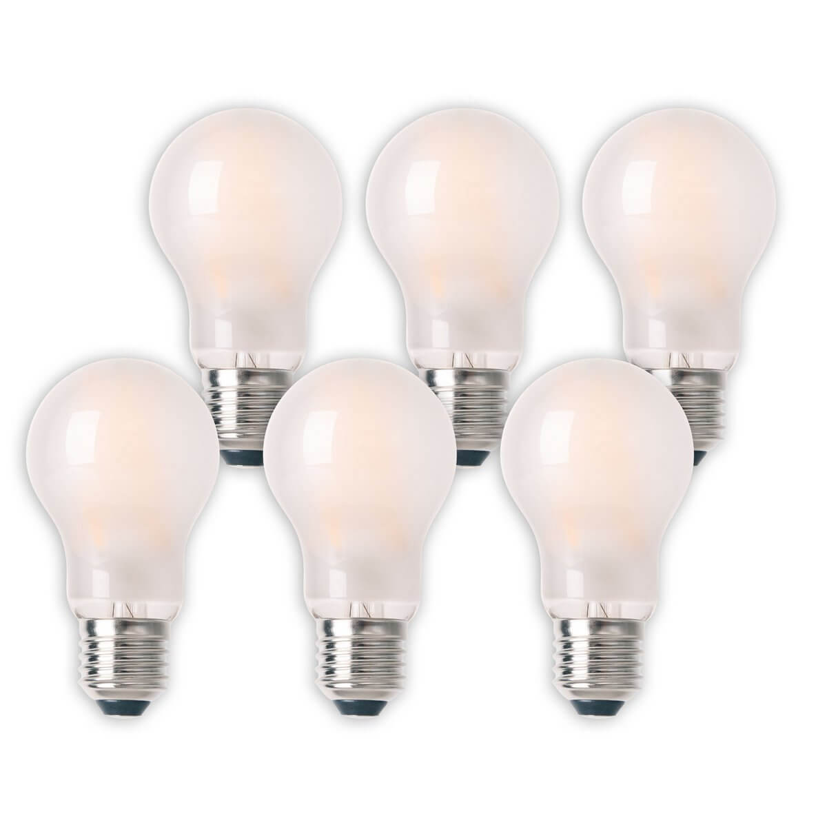 LED-Lampenset Metaal En Glas – Energiezuinige Vervanging