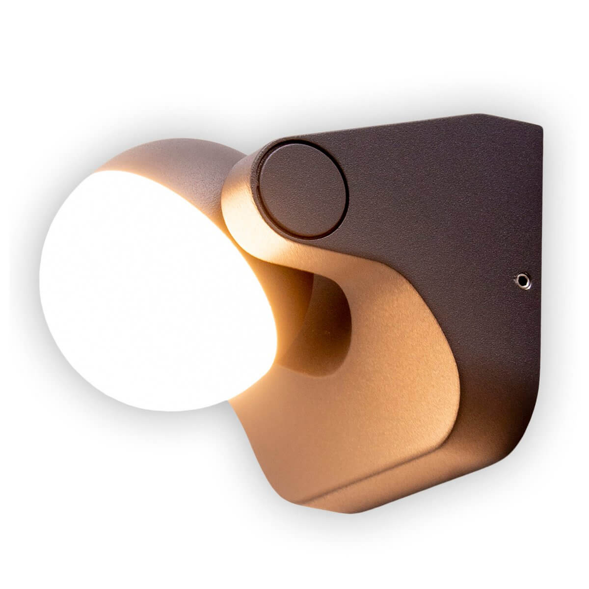 LED Wandlamp Antraciet – Modern Draaibaar Licht Voor Buiten