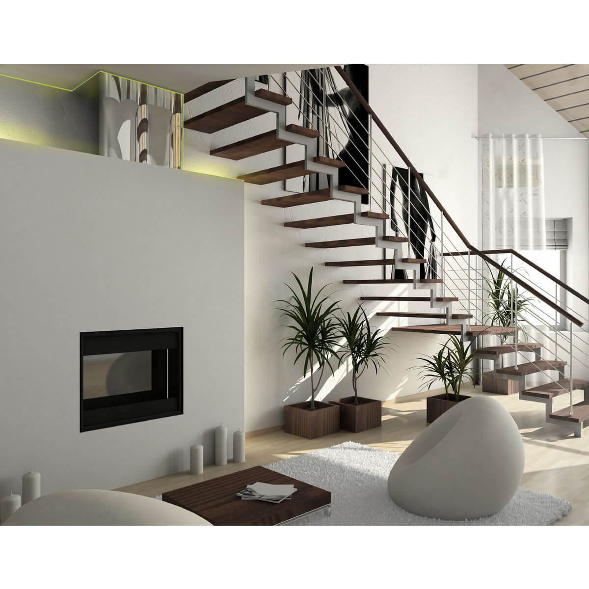 Ledstrips RGB dimbaar - met infrarood afstandsbediening - set van 5