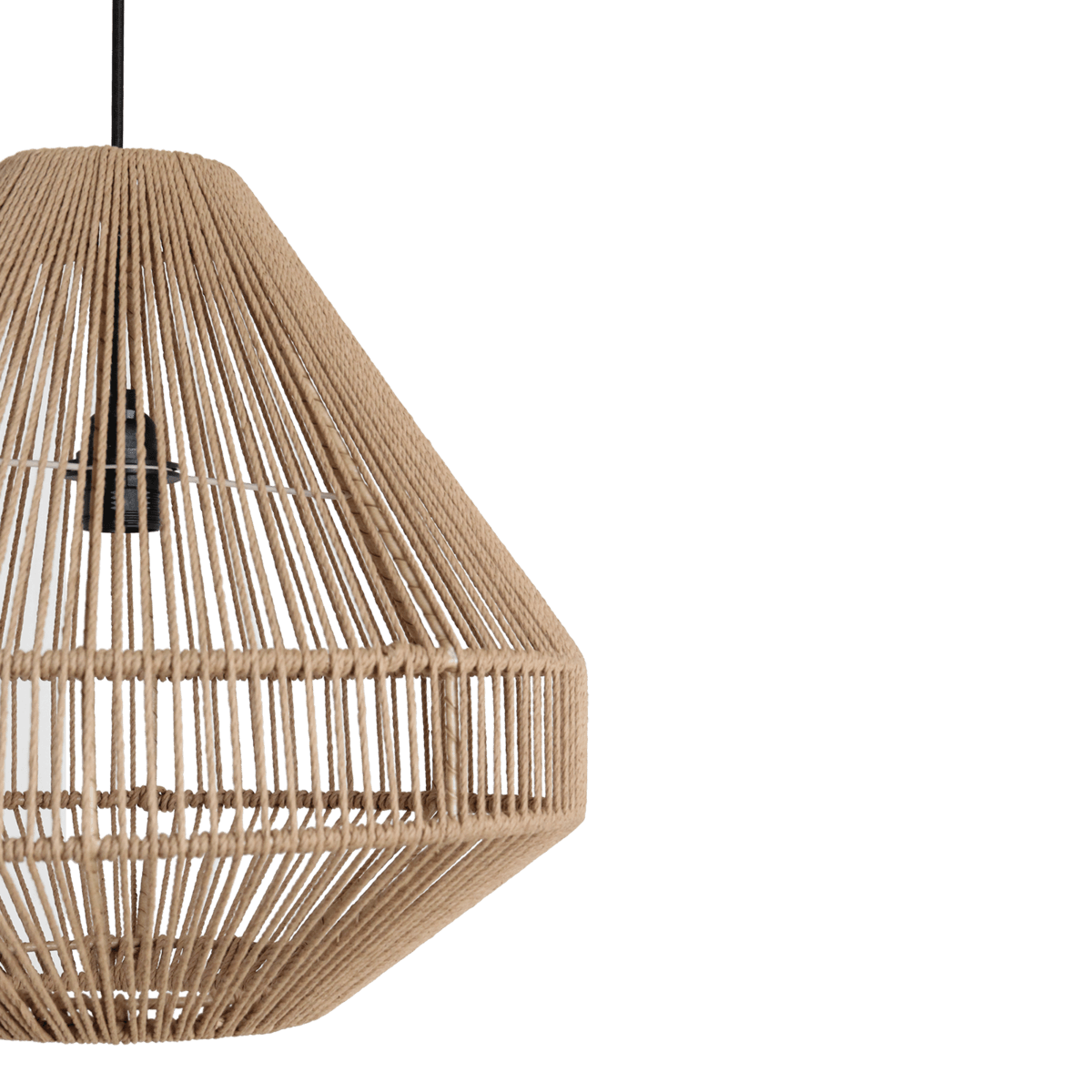 Linea hanging lamp Diamond natural - Raw Materials