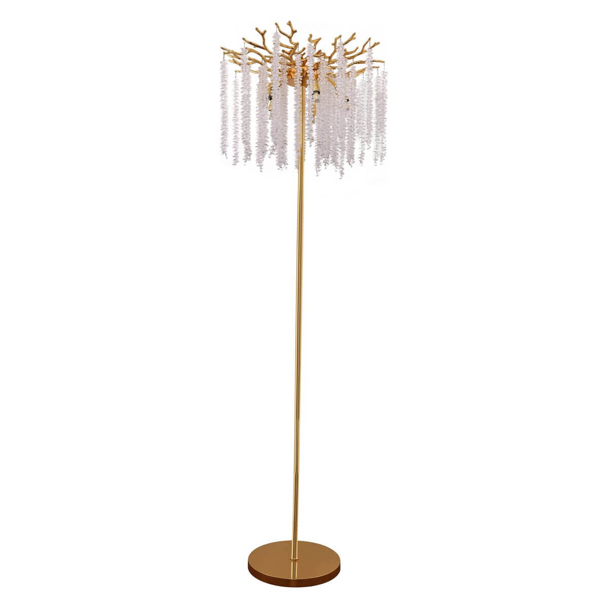 Floor lamp Frost Gold | 40x150cm - Luxury Living B.V.